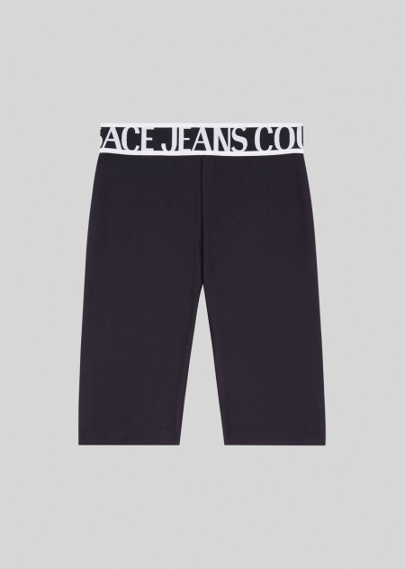 Pantaloni Scurti Versace Versace Logo Dama | CVNOYPT-67